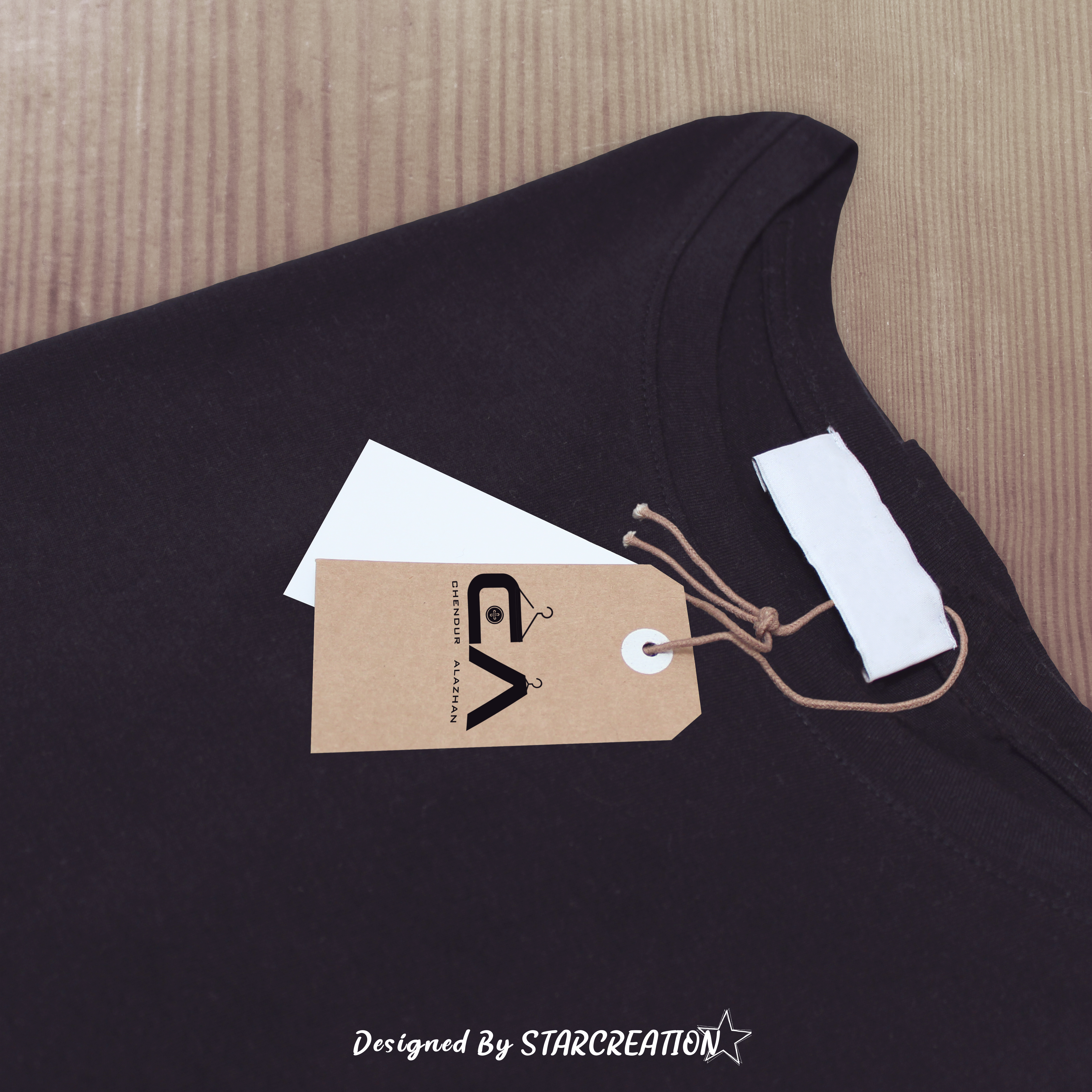 Black T-shirt branded with the CA logo